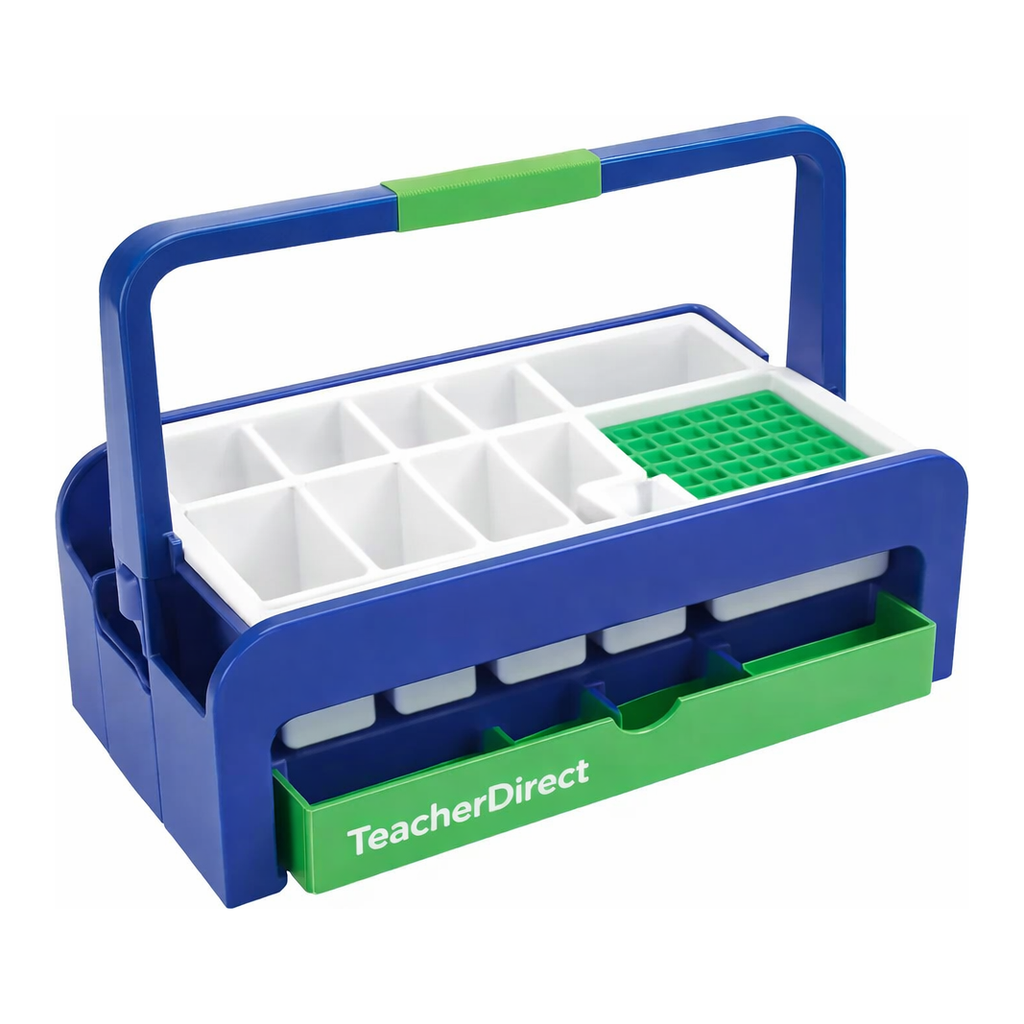 Merck Droplet Blood Collection Tray including inserts and 13 mm test tube rack
