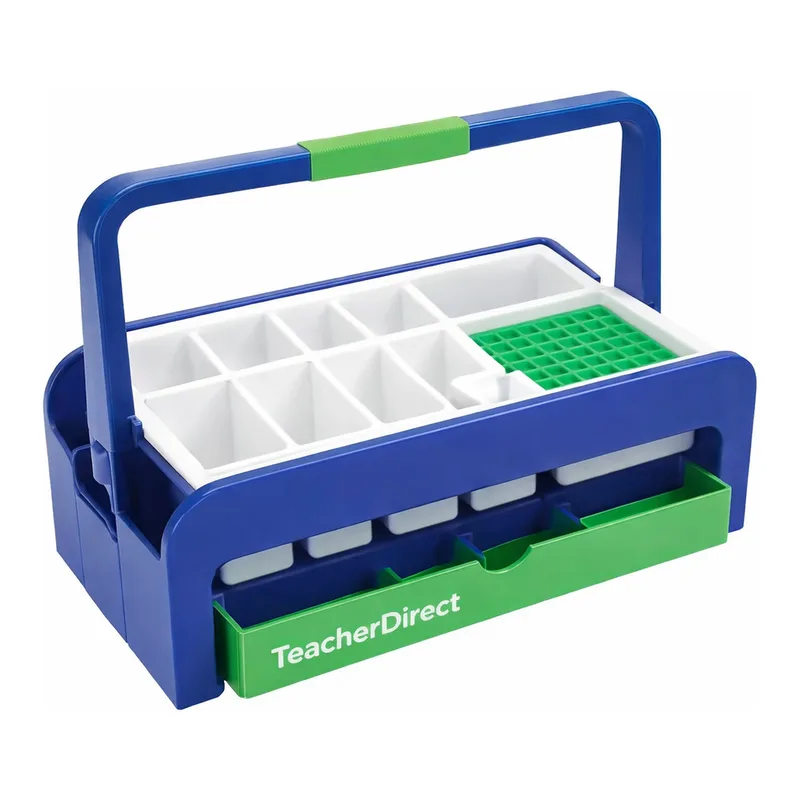 Merck Droplet Blood Collection Tray including inserts and 13 mm test tube rack
