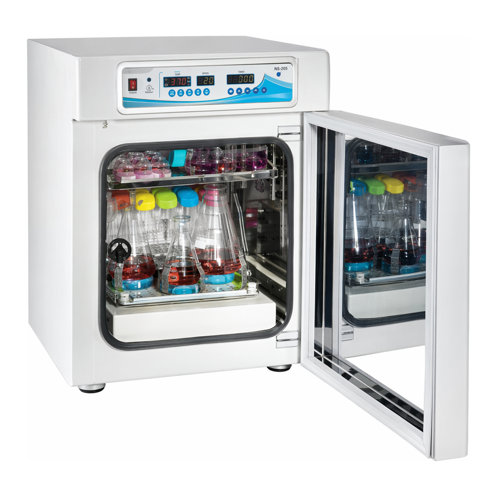 Merck Incu-Shaker Mini CO2 with non-slip rubber mat