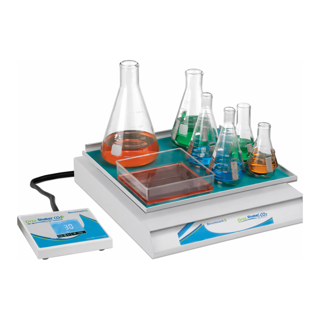 Merck Orbi-Shaker CO2 XL orbital shaker with flat mat platform