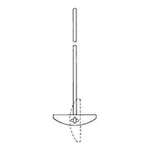 Merck Quickfit stirrer shaft