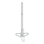 Merck Quickfit stirrer shaft blades