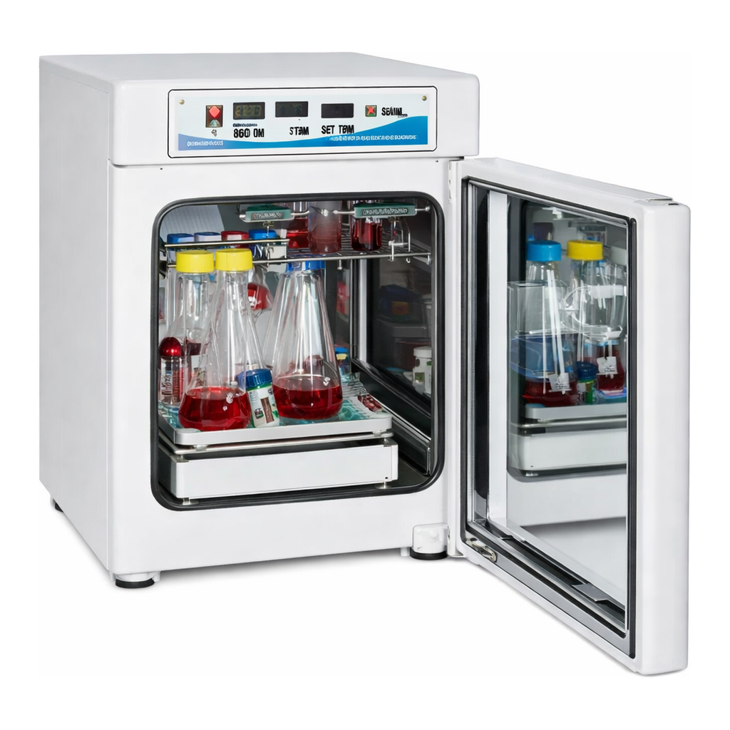Merck Incu-Shaker Mini CO2 with non-slip rubber mat