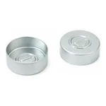 Merck Aluminum crimp seal (without septum), silver aluminum