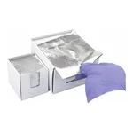 Merck Speedy-Foil aluminium squares interleaved with paper
