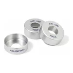 Merck Aluminum crimp seal (without septum), silver aluminum