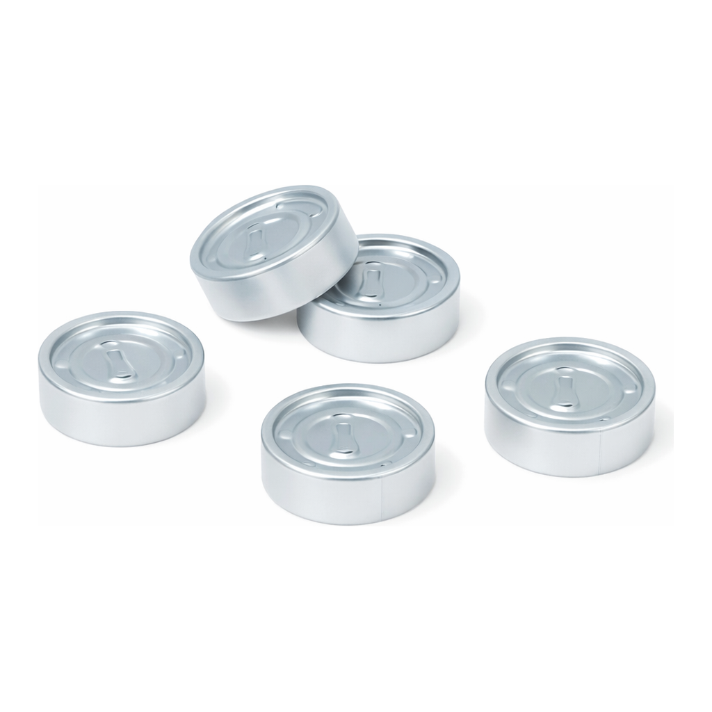 Merck Aluminum crimp seal (without septum), silver aluminum