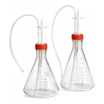 Merck Corning closed system Erlenmeyer flask