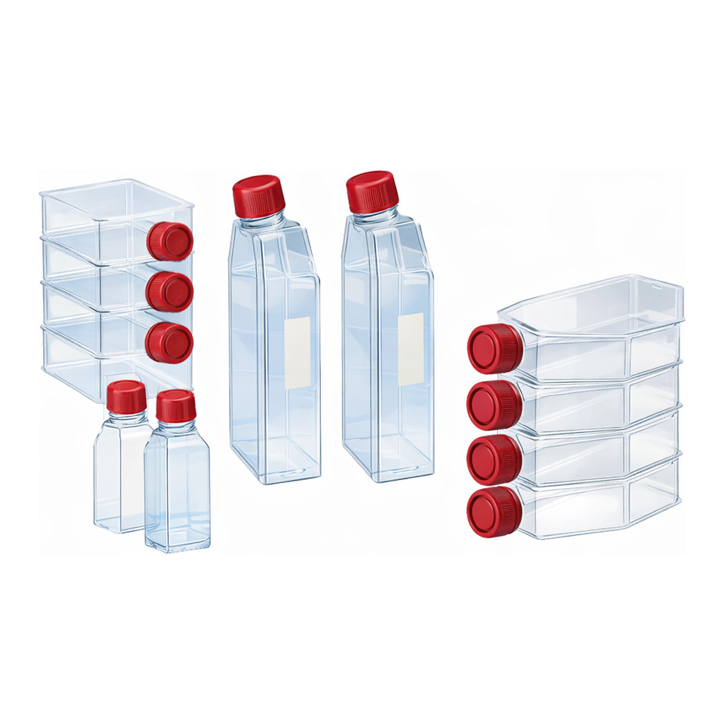 Merck Greiner culture flasks, tissue culture treated
