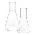 Merck Pyrex Culture flask, narrow mouth, rimless