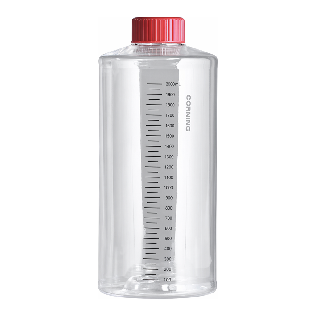 Merck Pyrex roller bottle with 45 mm screw cap