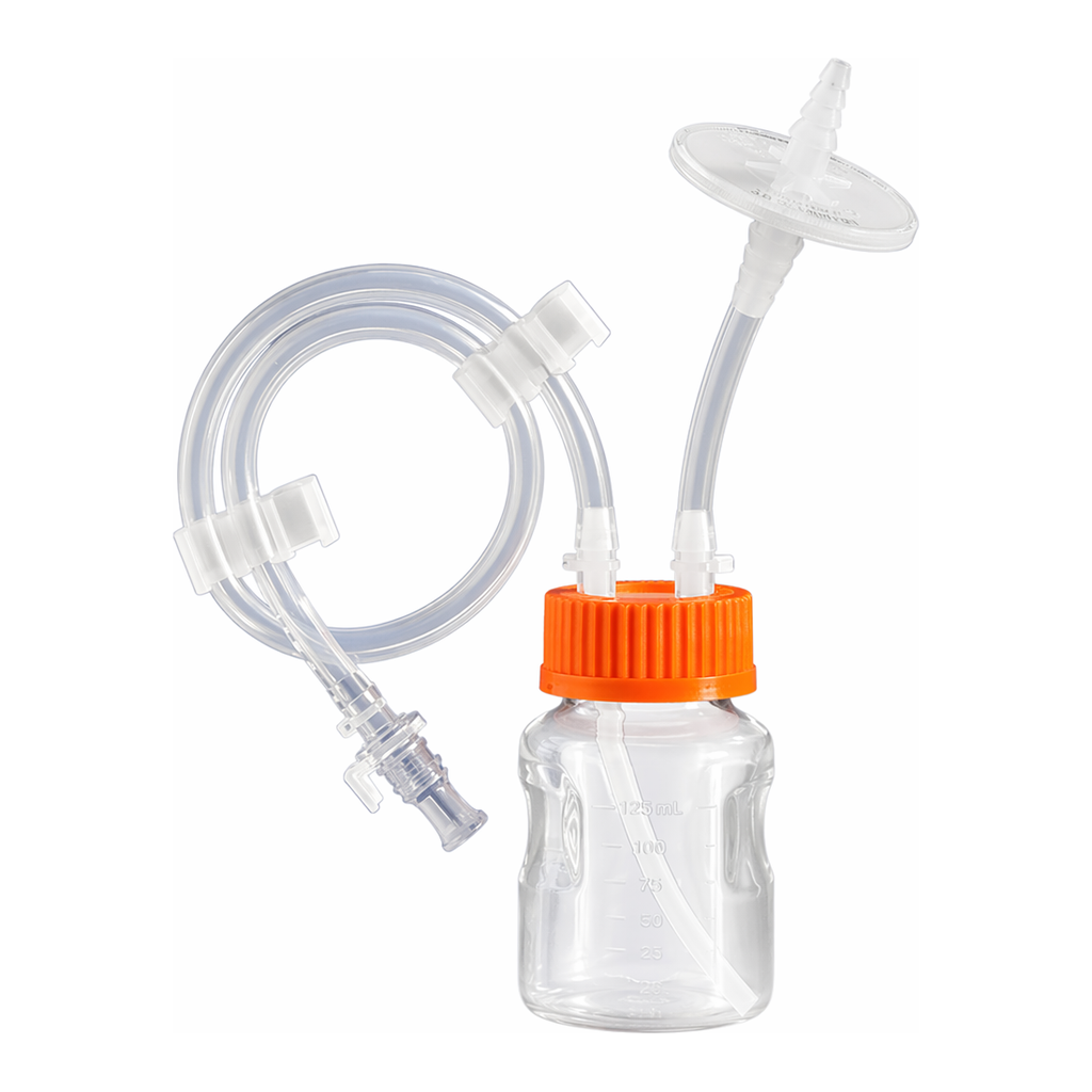 Merck Corning closed system bottle