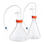 Merck Corning Erlenmeyer cell culture flasks, 0.2 μm vent with diptube
