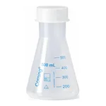 Merck Corning narrow mouth Erlenmeyer flask, reusable