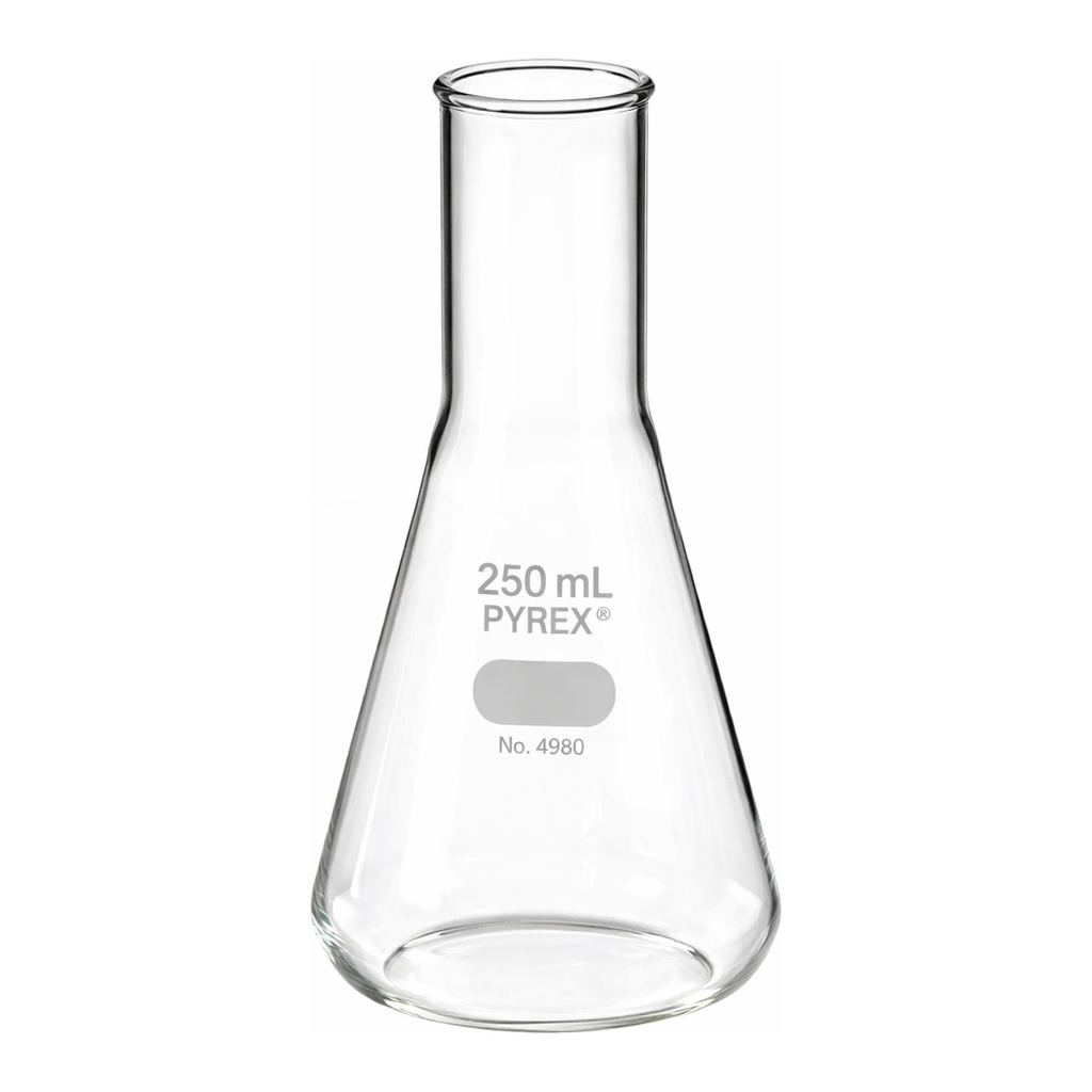 Merck Pyrex baffled shaker flasks