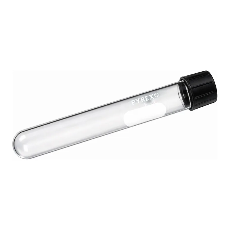 Merck Pyrex culture tubes with screw-cap