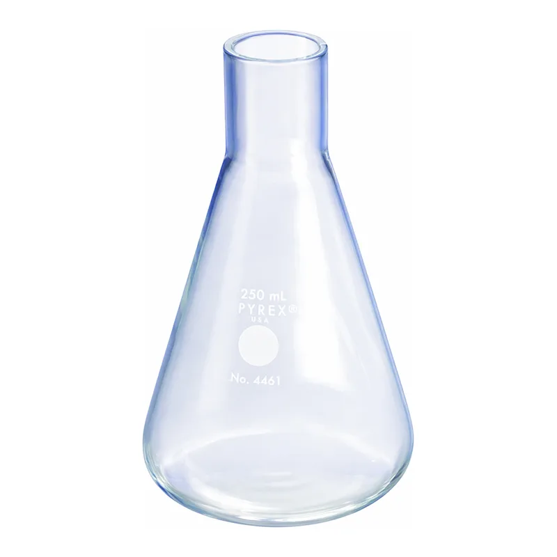 Merck Pyrex long neck culture flask