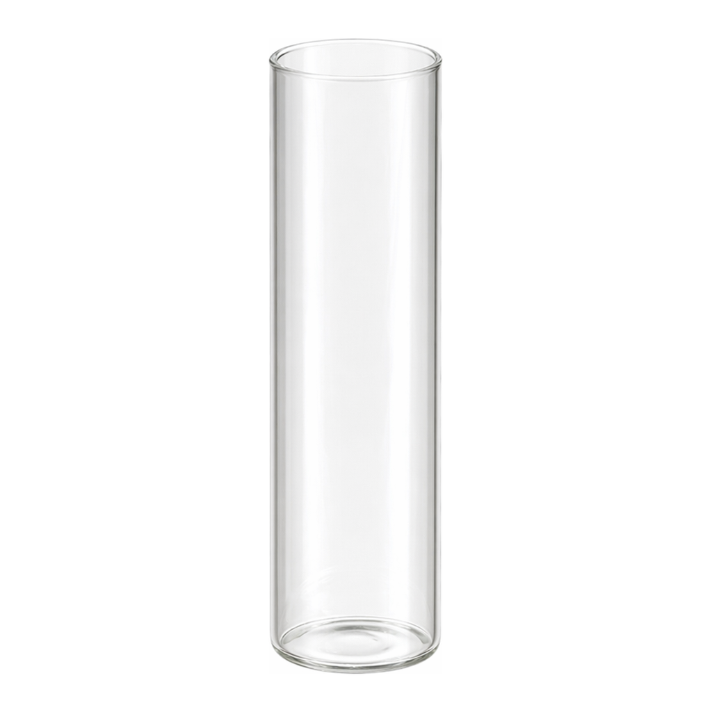 Merck Pyrex flat bottom culture tube, rimless