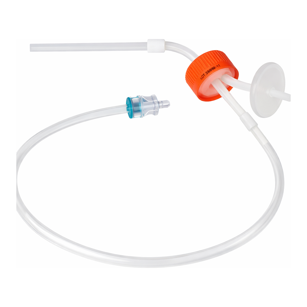 Merck Corning disposable spinner flasks, sidearm assembly