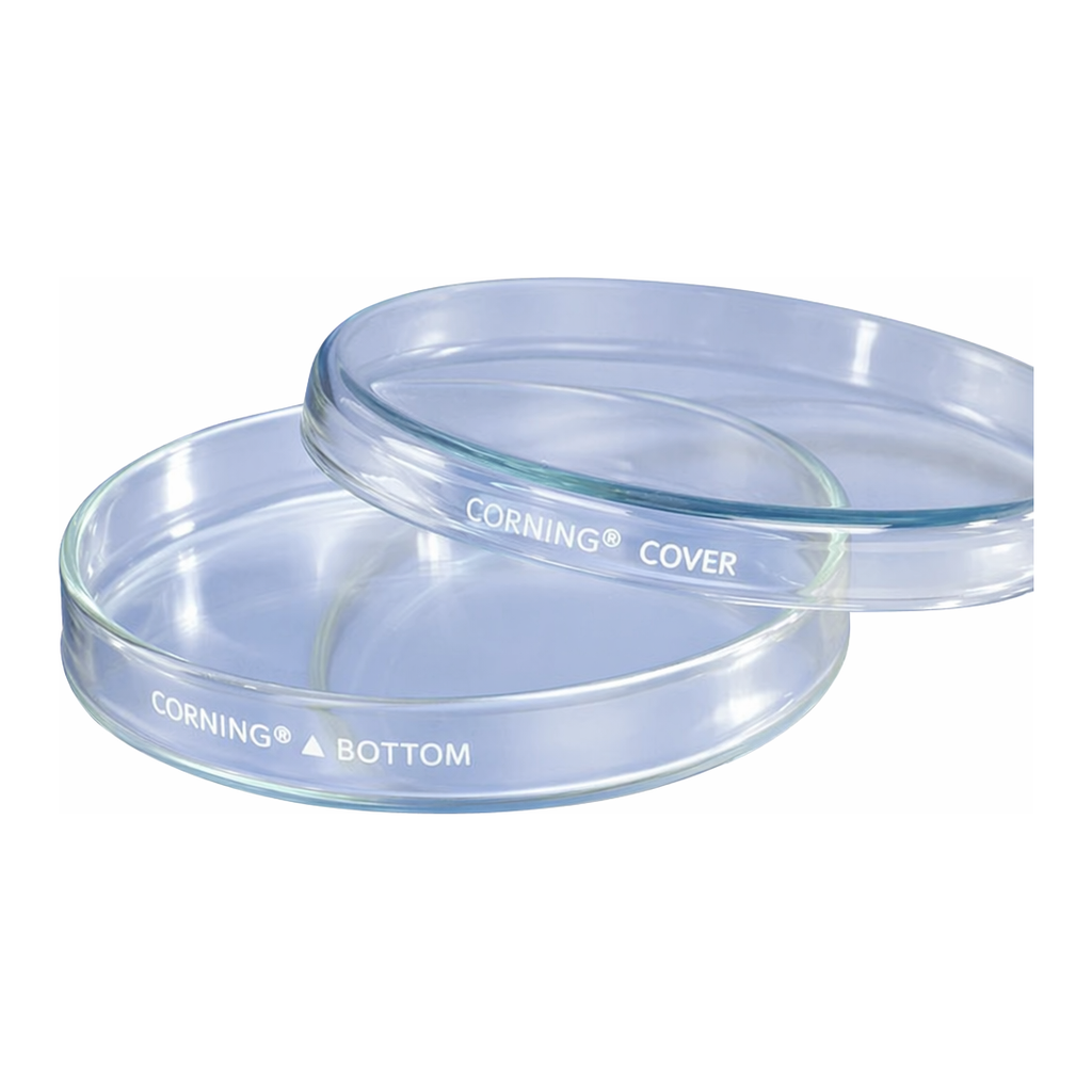 Merck Corning Soda Lime Silica glass petri dish