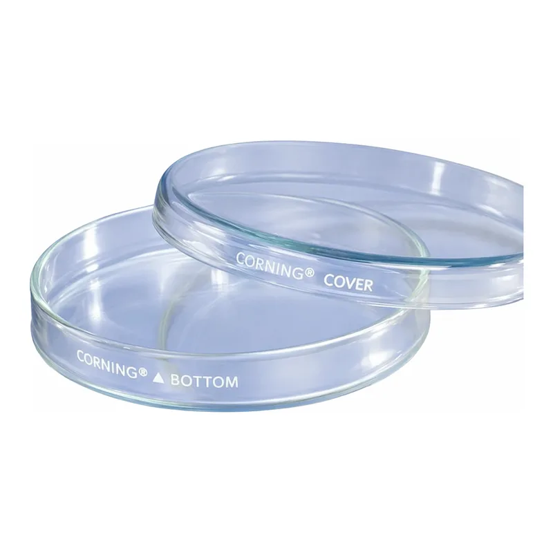Merck Corning Soda Lime Silica glass petri dish