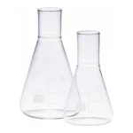 Merck Pyrex Culture flask, narrow mouth, rimless