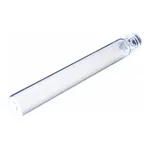 Merck Pyrex disposable culture tubes, screw-cap style, flat bottom