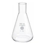 Merck Pyrex long neck culture flask