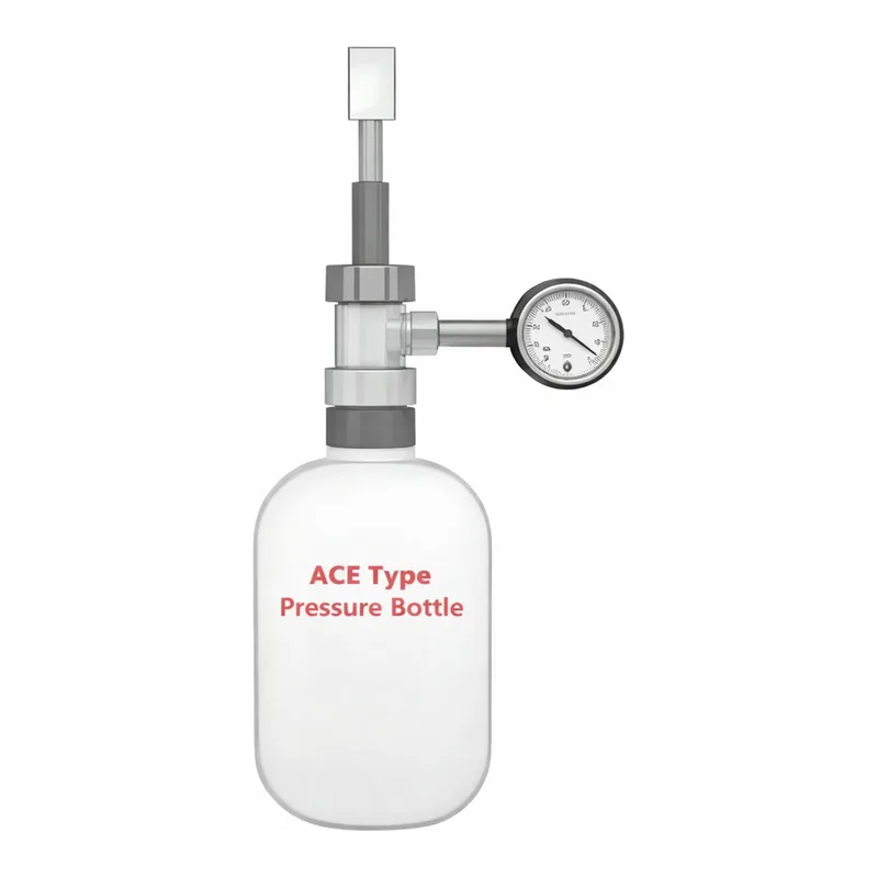 Merck QianCap safety cap system for Ace pressure tubes and bottles