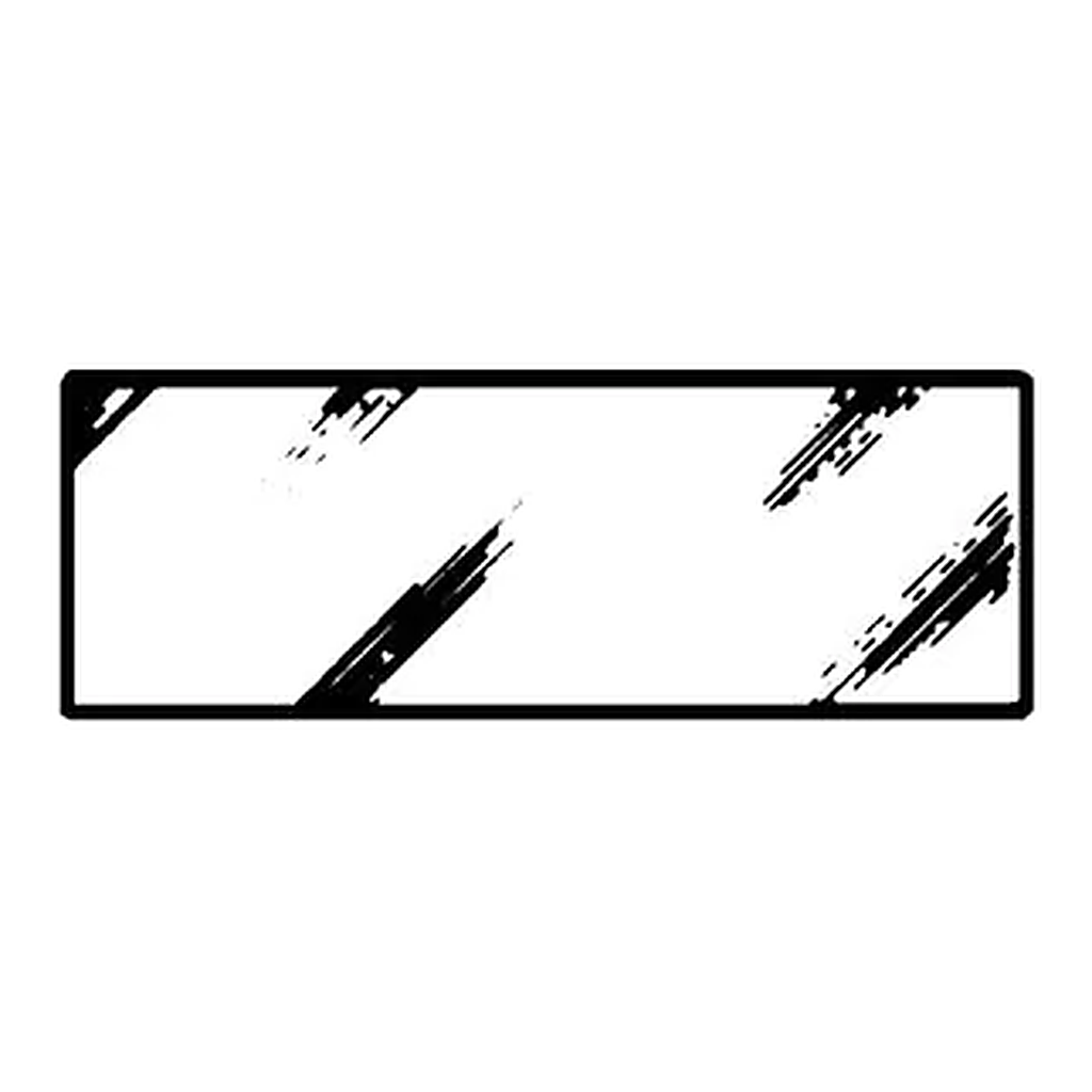 Merck Corning microscope slides, plain