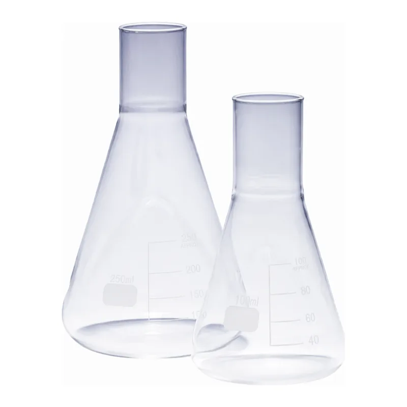 Merck Pyrex Culture flask, narrow mouth, rimless