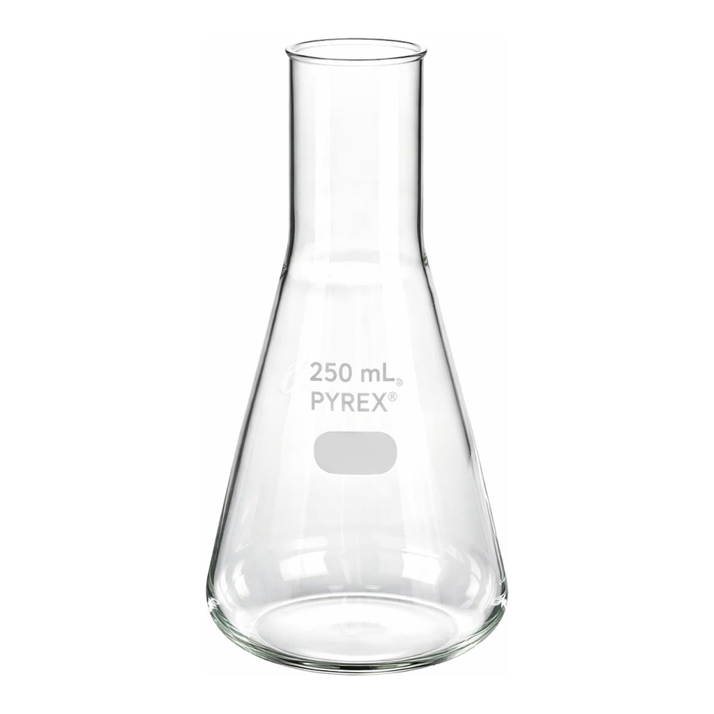 Merck Pyrex baffled shaker flasks