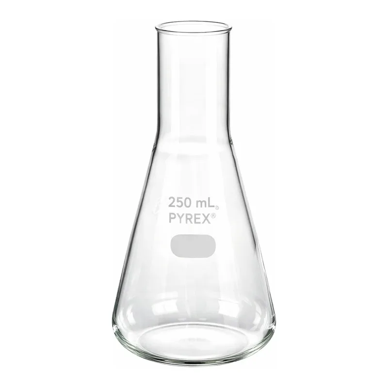 Merck Pyrex baffled shaker flasks