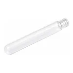 Merck Pyrex disposable culture tubes, screw cap style, round-bottom