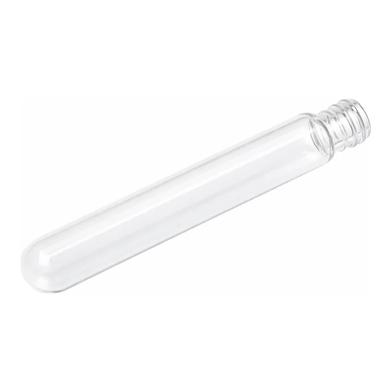 Merck Pyrex disposable culture tubes, screw cap style, round-bottom