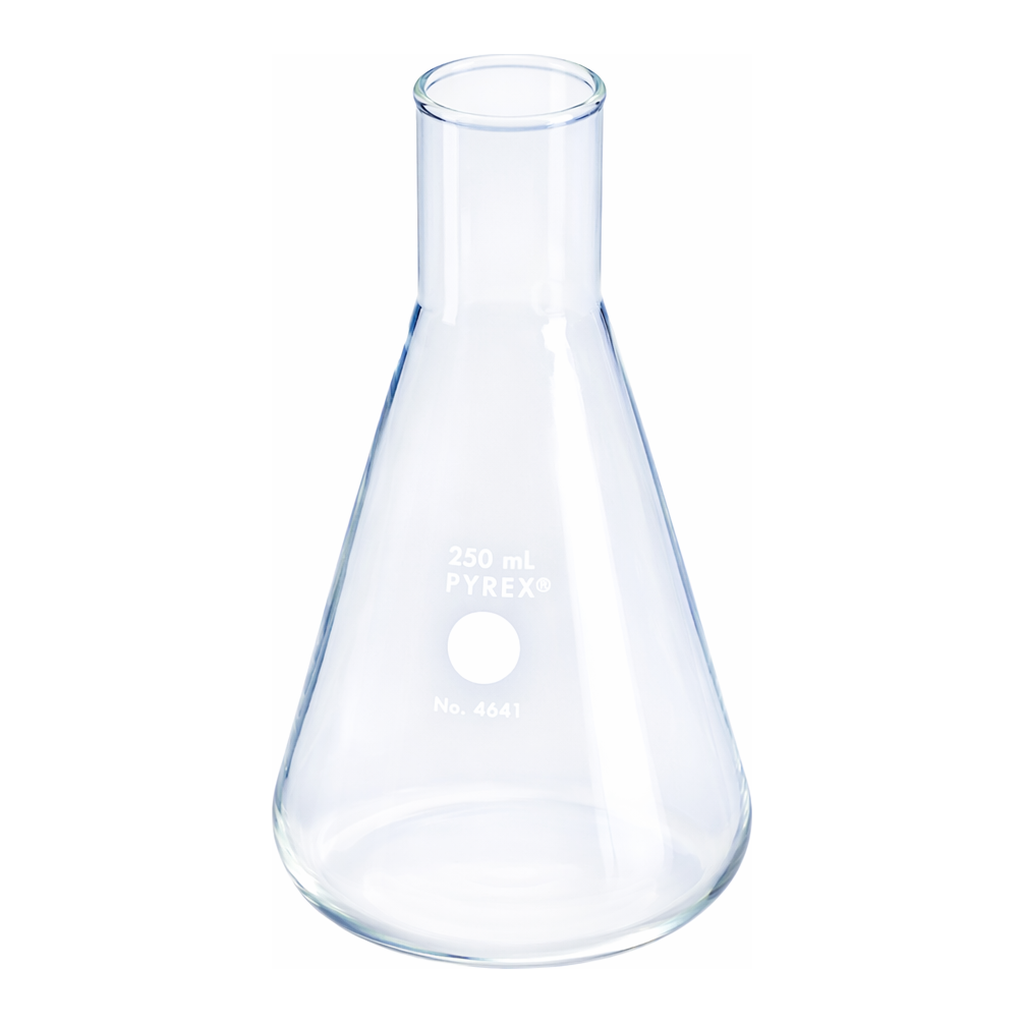 Merck Pyrex long neck culture flask