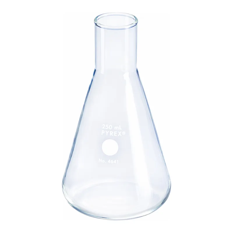 Merck Pyrex long neck culture flask