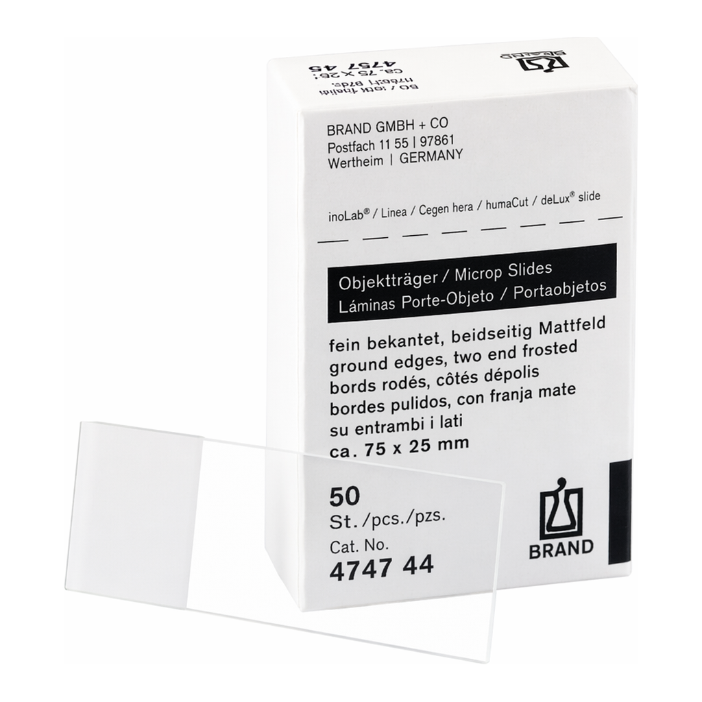 Merck BRAND microscope slide