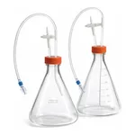 Merck Corning Erlenmeyer cell culture flasks, 0.2 μm vent with diptube