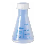 Merck Corning narrow mouth Erlenmeyer flask, reusable