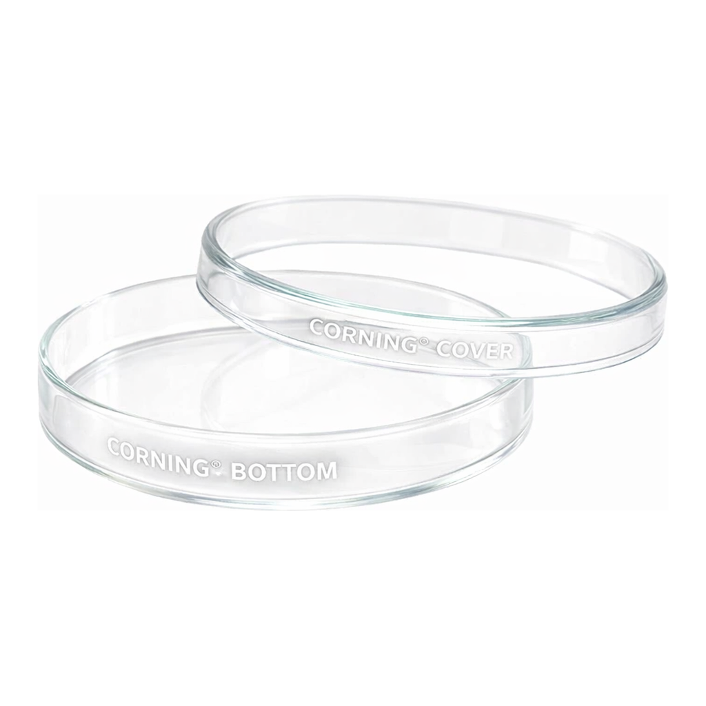 Merck Corning Soda Lime Silica glass petri dish