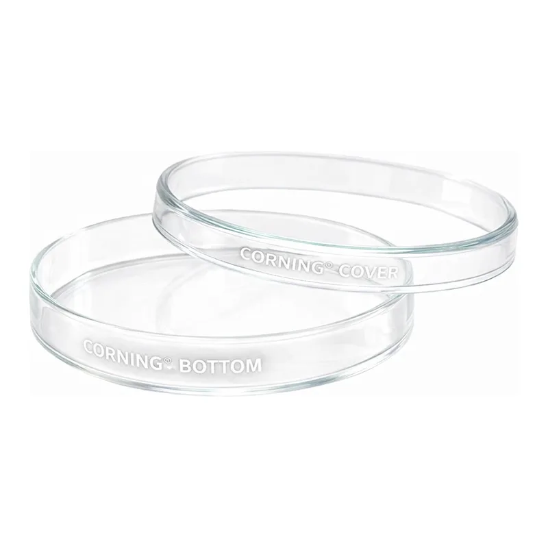 Merck Corning Soda Lime Silica glass petri dish
