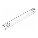 Merck Pyrex disposable culture tubes, screw-cap style, flat bottom