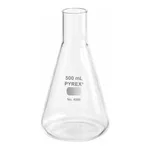 Merck Pyrex long neck culture flask