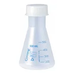 Merck Corning narrow mouth Erlenmeyer flask, reusable
