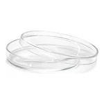Merck Pyrex petri dishes