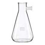 Merck BRAND filter flask, glass, with lateral socket