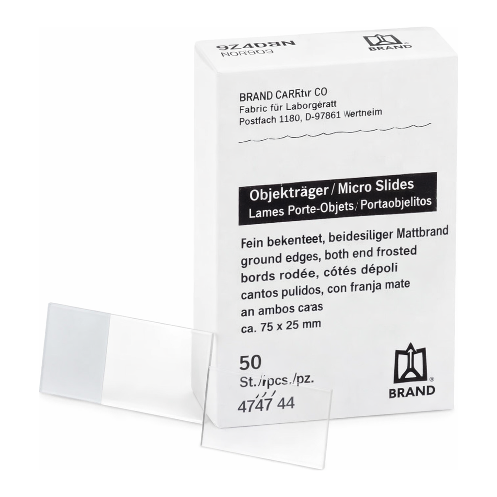 Merck BRAND microscope slide