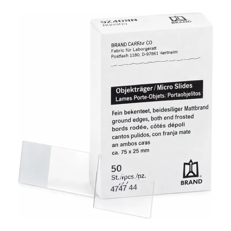 Merck BRAND microscope slide
