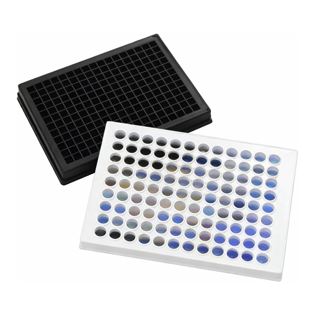 Merck Corning 384 well plate, clear, poly-D-Lysine, with lid